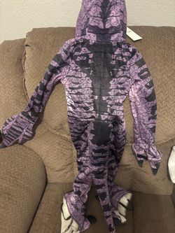 Purple snake or lizard