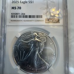 2025 Eagle S $1 MS70