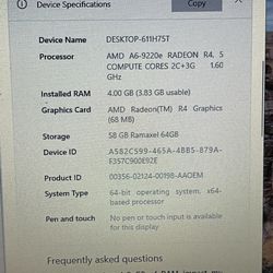 Lenovo IdeaPad Slim 14” display