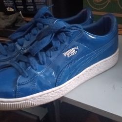 Blue Puma Sneakers 