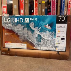 70” LG 4K UHD HDR Smart WebOS TV