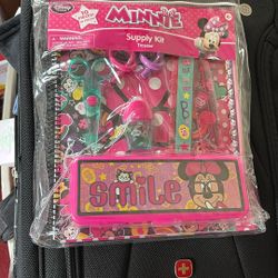 Minnie, mouse supply kit school