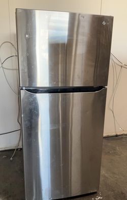LG Top Mount Stainless Steel Refrigerator Fridge

