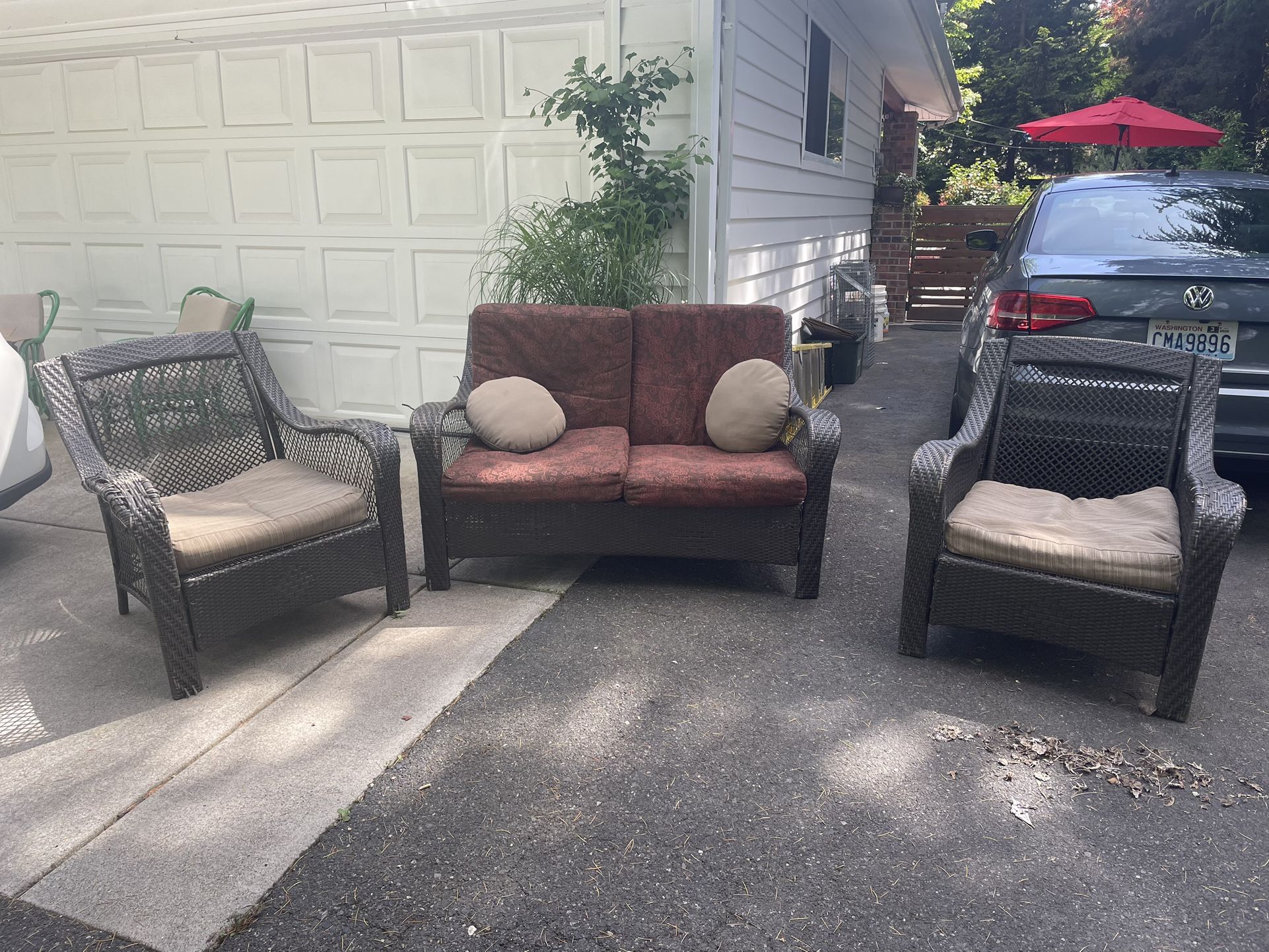 Patio Loveseat & Chairs for Sale in Vancouver, WA OfferUp