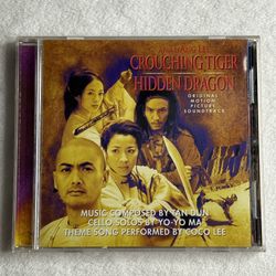 Crouching Tiger Hidden Dragon Soundtrack CD Asia Singapore Pressing Tan Yo-Yo Ma