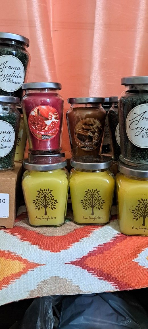 Home Interior. Velas Diferentes Aromas. 5 99 Cada Una