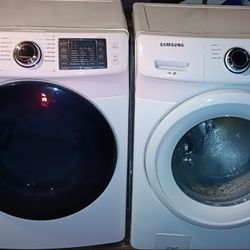 SAMSUNG Front load WASHER& DRYER