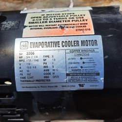 cooler motor 