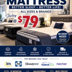 🛏️ NEW MATTRESSES STARTING AT JUST $79! 🛏️