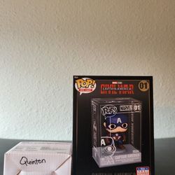 Captain America Funko Pop Die Cast
