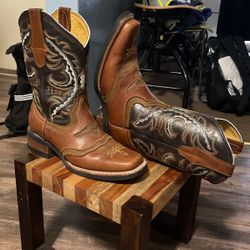Leather Cowboy Boots 