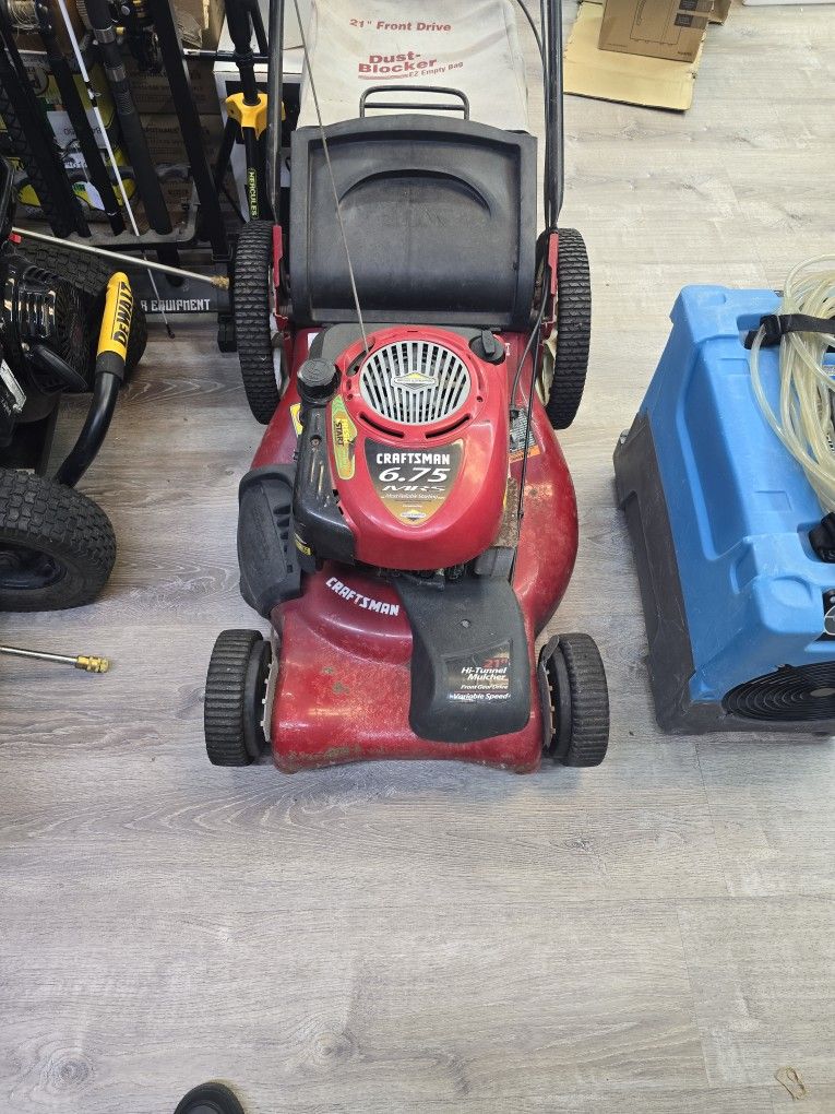 Craftsman Lawn Mower Needs Maintenance