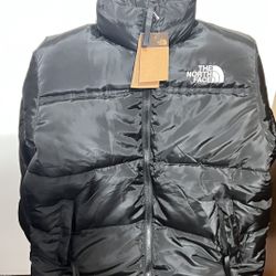 The North Face 1996 Retro Nuptse 700 Down Puffer Jacket Black XL