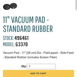 VACUUM PAD - STANDARD RUBBER