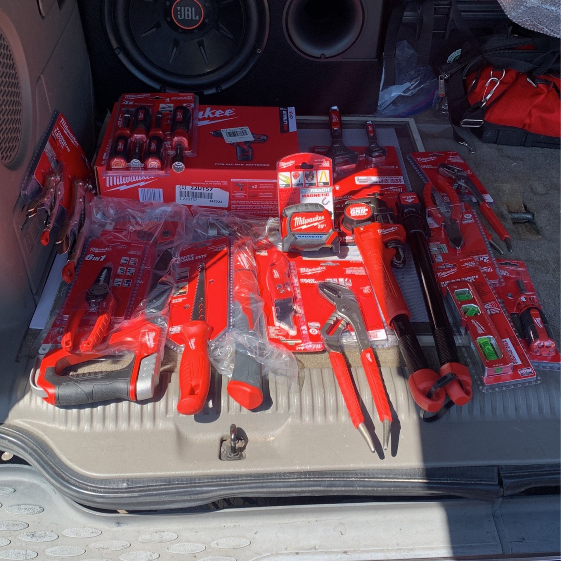 Milwaukee Tool Set/packout