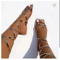 New Summer Women's Fashion Opens Toes Flat Sandals Sexy Solid 