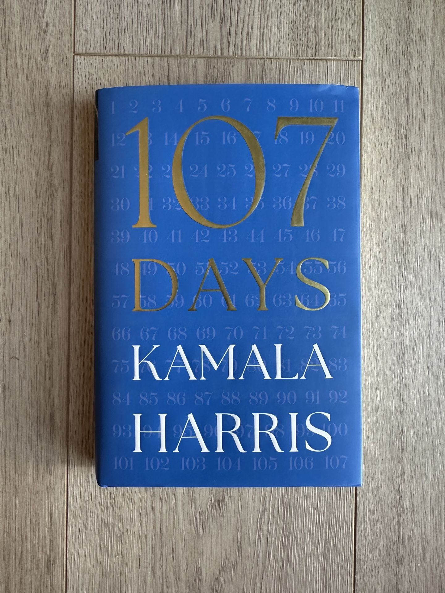 Kamala Harris Signed Book 107 Days In Hand Ready To Ship