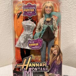 Disney Hannah Montana Doll NRFB with Pop Star Wardrobe