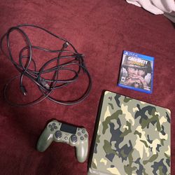 PS4 WW2 Camo Limited Edition( Price Is Negotiable)