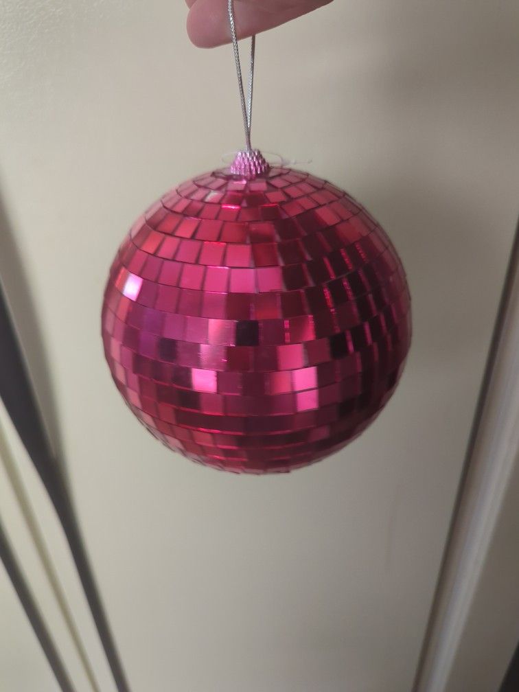 Red Disco Ball