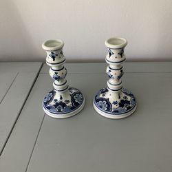 Delft Candlesticks