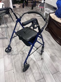 Folding Walkers with Wheels – Excellent Condition
