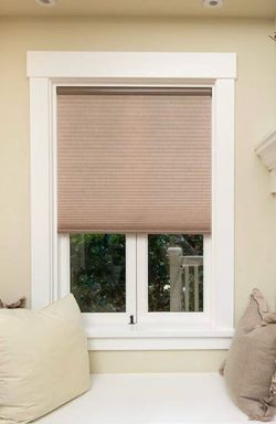 Cellular Shade for Window, Coffe Color