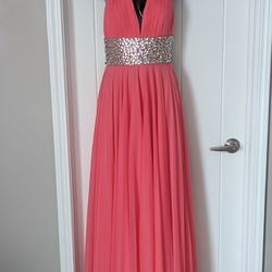 Coral Sherri Hill Dress