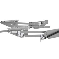 Rev-A-Shelf Kitchen Cabinet Spring Loaded Mixer and Appliance Lift Assist Mechanism for Small Kitchen Appliances, Zinc, RAS-ML-HDCR