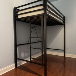 Single Twin Sized (All Metal) Loft Bed