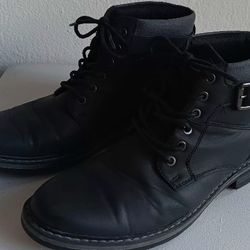 Perry Ellis Black Bridger Boots