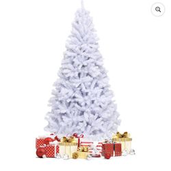 6Ft Hinged Artificial Christmas Tree Pine Tree