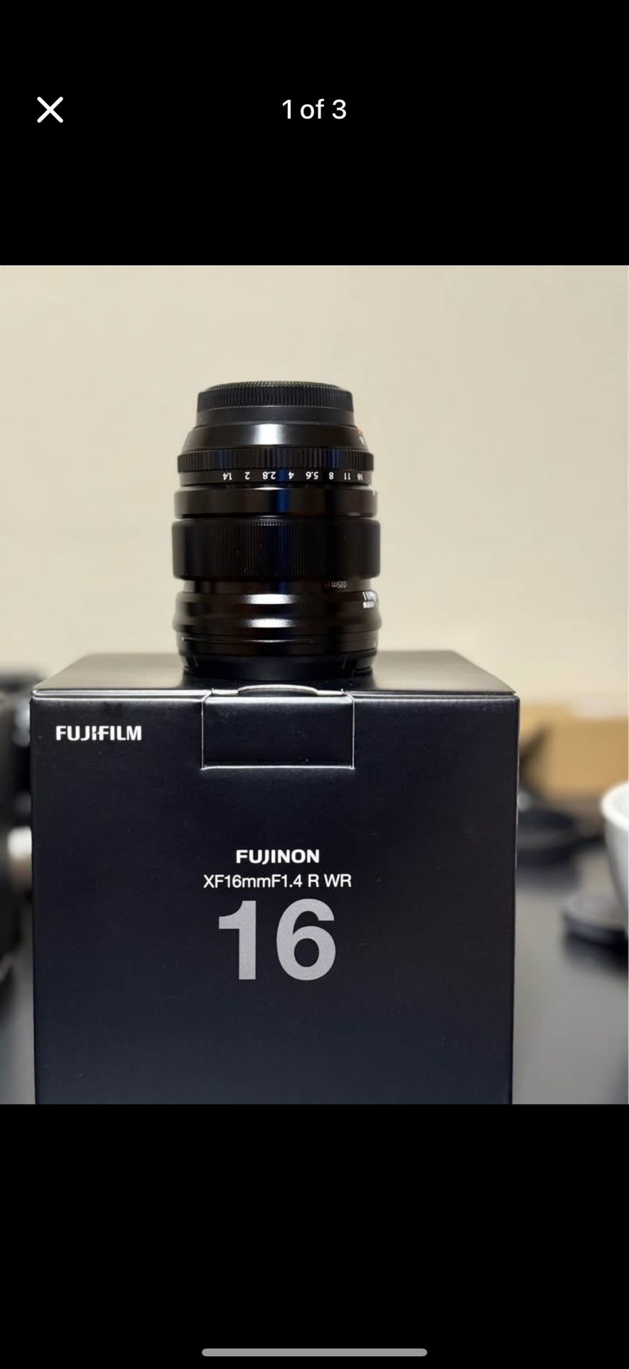 Fujifilm XF 16mm F1.4 R WR *Excellent Condition*
