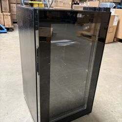 Special Beverage Refrigerator, 3.2 Cu.ft Mini Fridge with Glass Door, Adjustable Digital Temperature Control for Soda, Beer