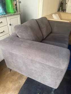 33x62  comfort couch brown light