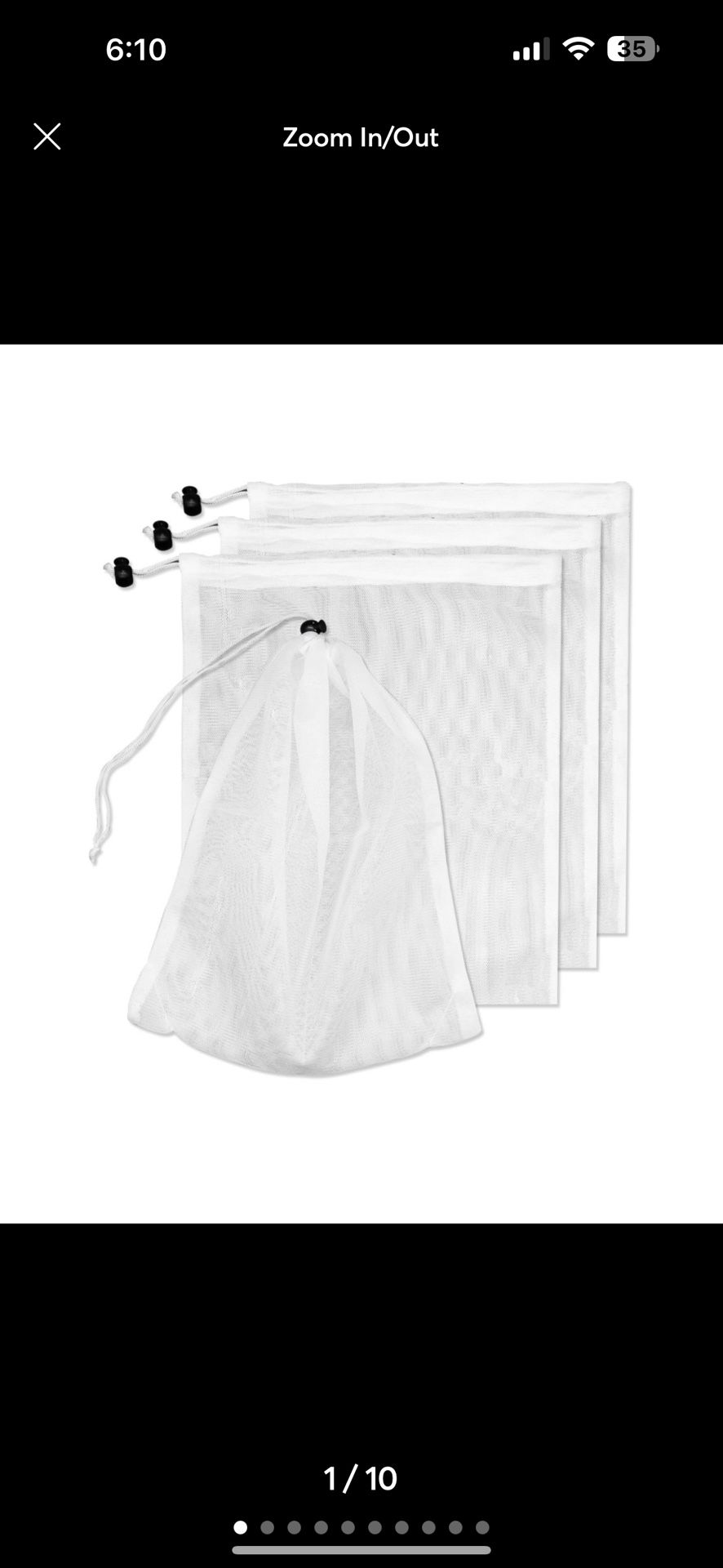 4Pcs Pool Vacuum Replacement Mesh Bag