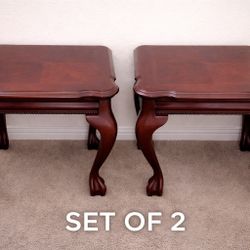 $25 Set Of Two End Tables