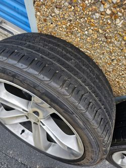 Set of 4 Dodge 20” Wheels & Tires