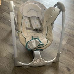 Ingenuity two in one portable Musical battery operated baby swing