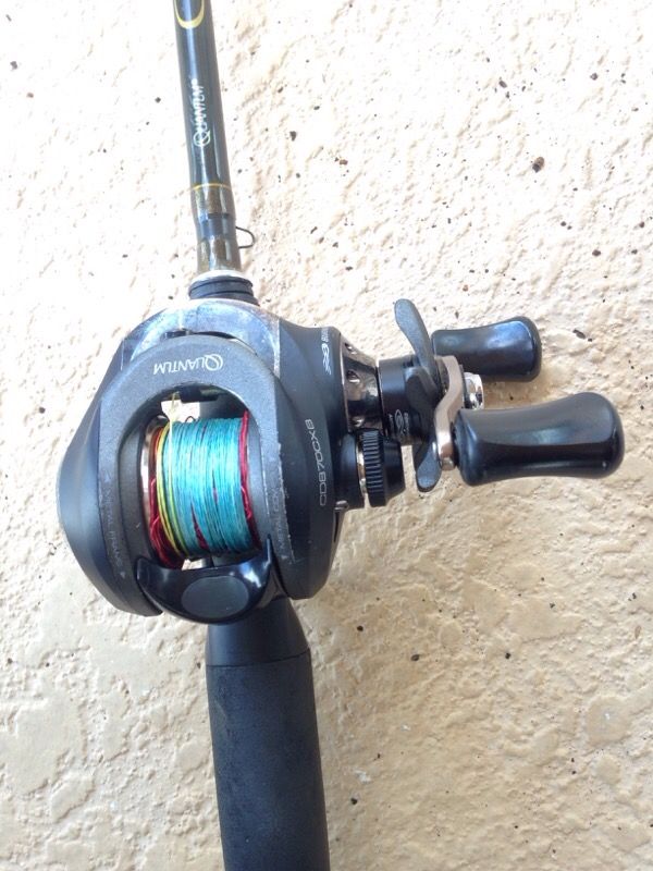 Quantum Code IM8 rod and reel fishing