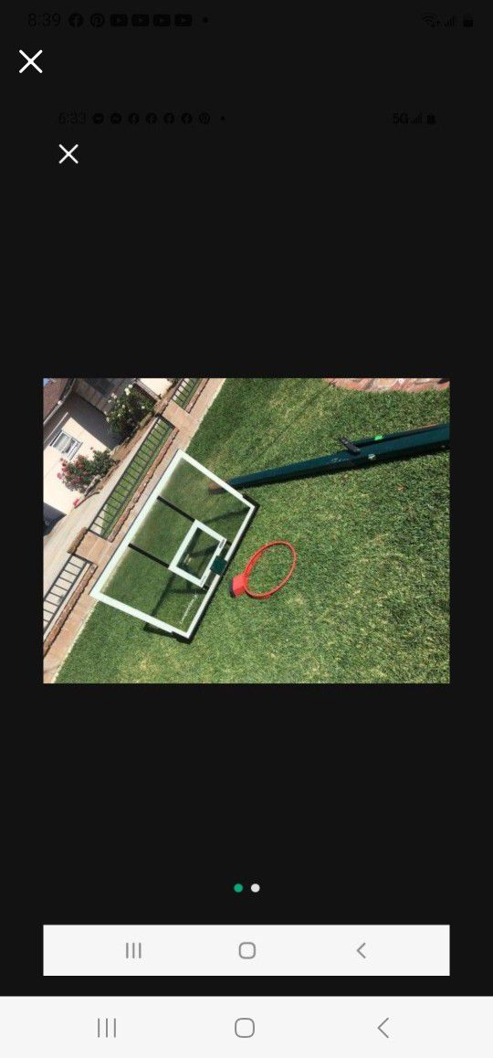 Basketball Hoop 54×36