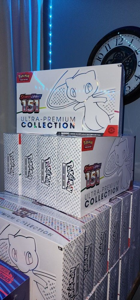 Pokémon TCG Ultimate Premium Collection Boxes And More!! for Sale in ...