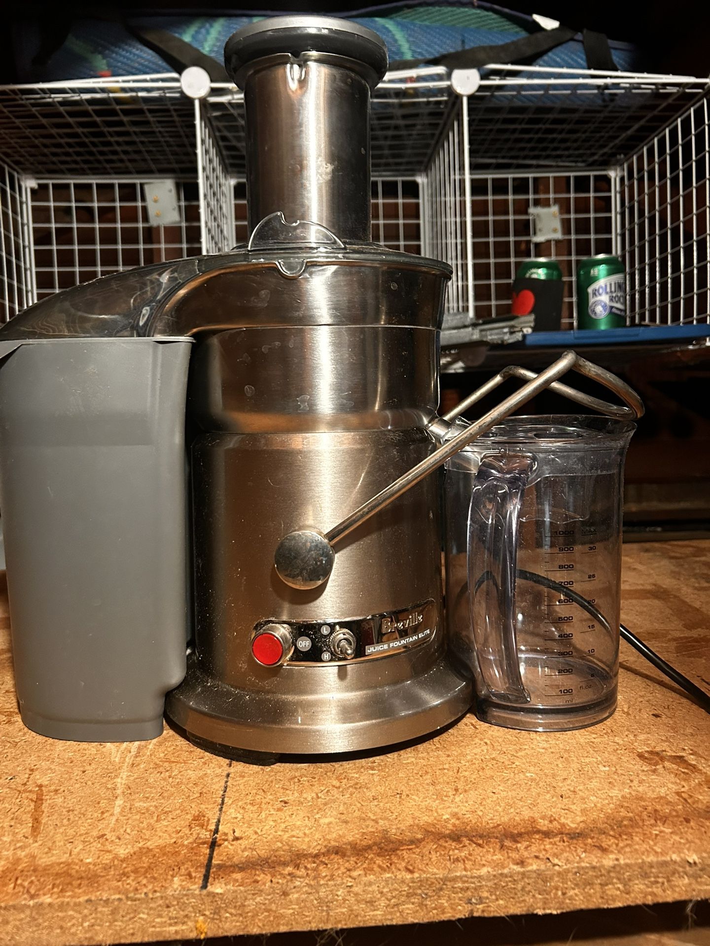 Stainless Steel Breville Juicer Model 800jexl 1000 Watt