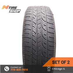 Set of 2 Used  8.5/32    235/65R18  106V  Kelly  Edge Touring A/S
