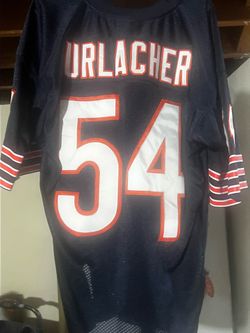 Urlacher Mitchell and Ness. Authentic 2001 throwback w/ soldier field  patch.