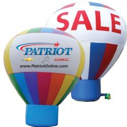Advertisement Ballon 