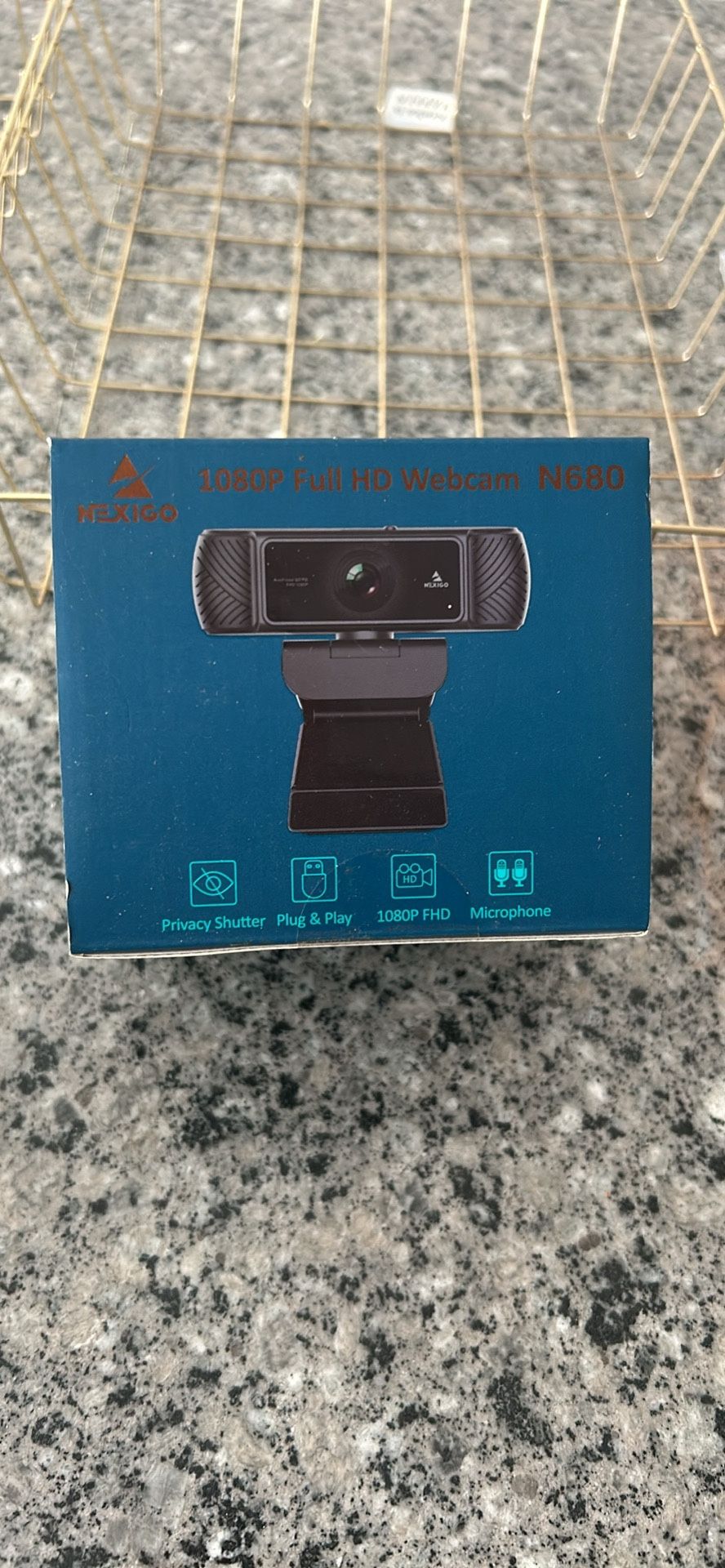 Nexigo 1080p HD Webcam N680