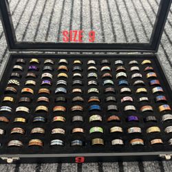 Men’s rings - size 9 - $10 each ring