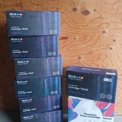 EZink cartriges TN450 for Brothers printer