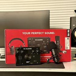 Audio Interface - M-Audio AIR 192|4 Complete Vocal Production Package